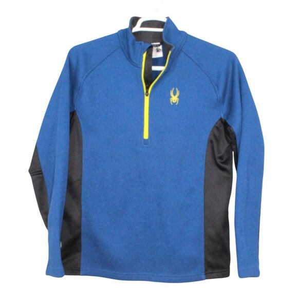 Spyder Outbound Half Zip Mid Weight Mock Neck Sweater Large - Picture 1 of 11